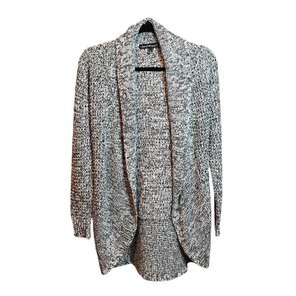 Derek Heart gray sweater cardigan women’s size M